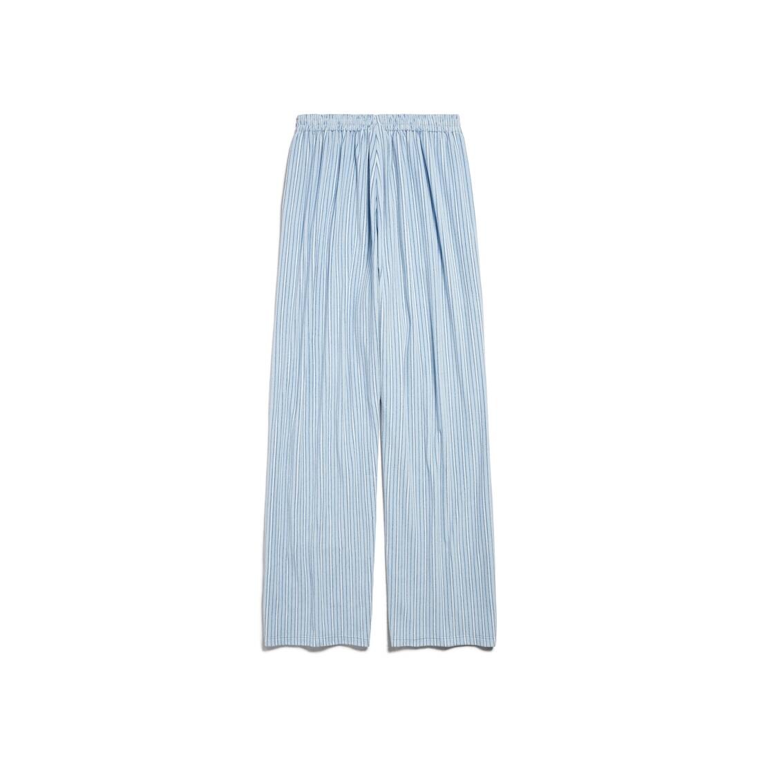 Large Pyjama Pants in Light Blue - 6