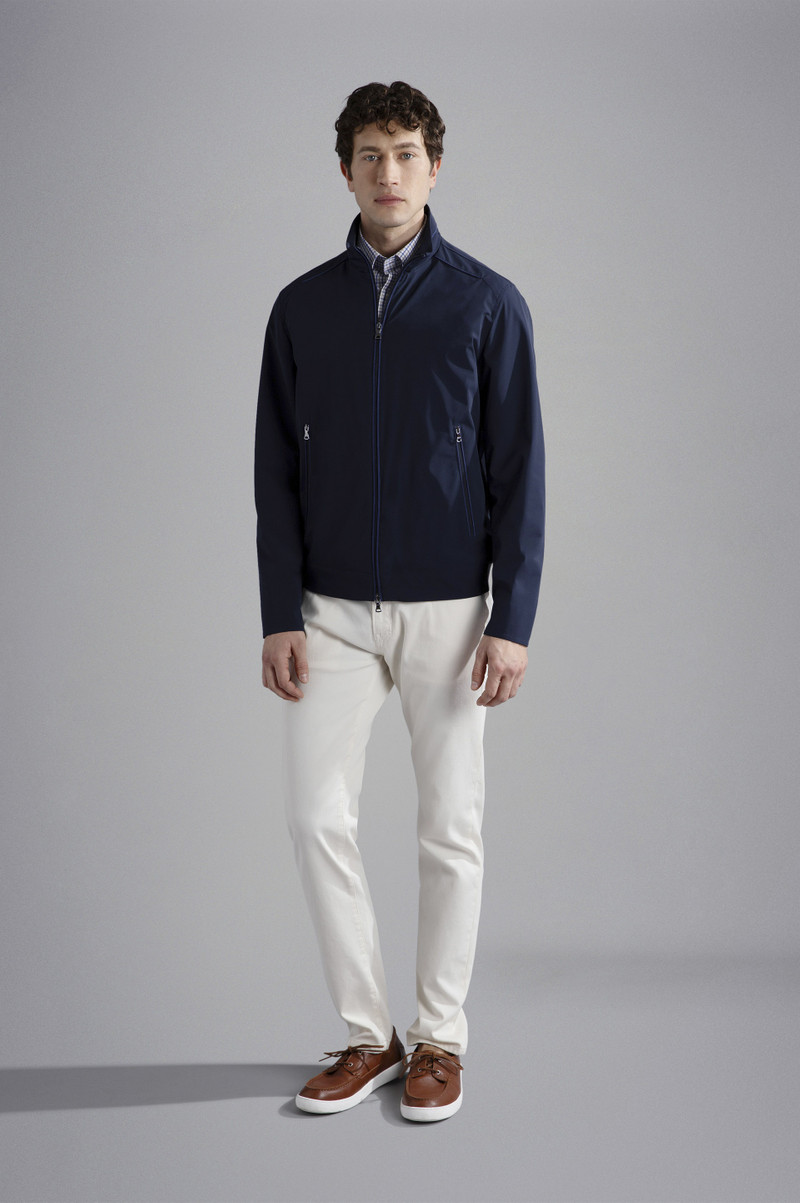 Paul & Shark TYPHOON® RE-4X4 STRETCH JACKET WITH ALCANTARA® DETAILS outlook