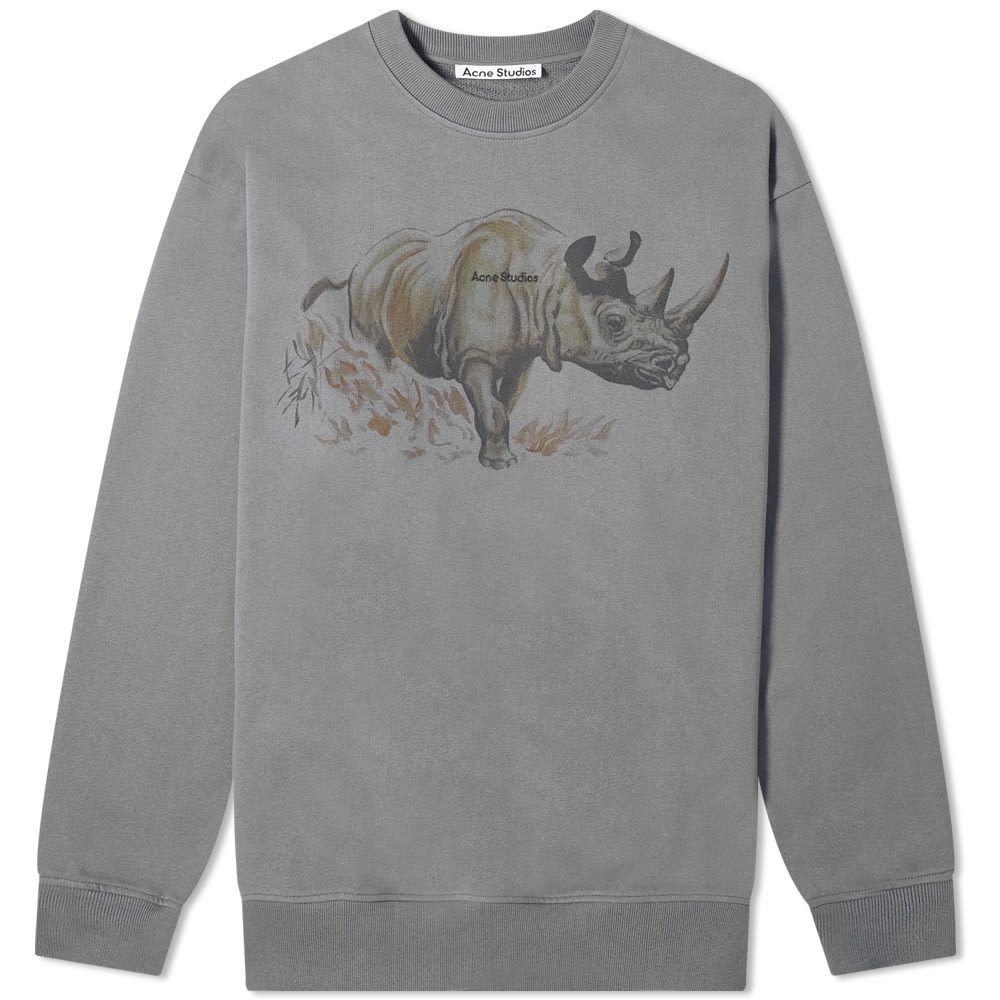 Acne Studios Forban Endangered Species Oversize Crew Sweat - 1