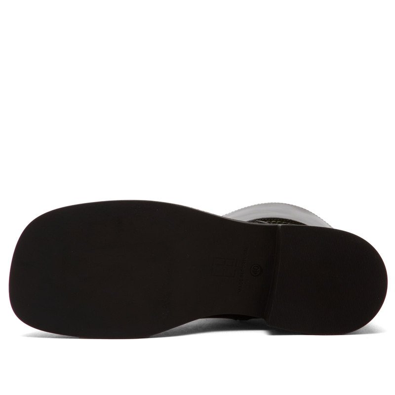Miista Dahlia Khaki Black Ankle Boots 5