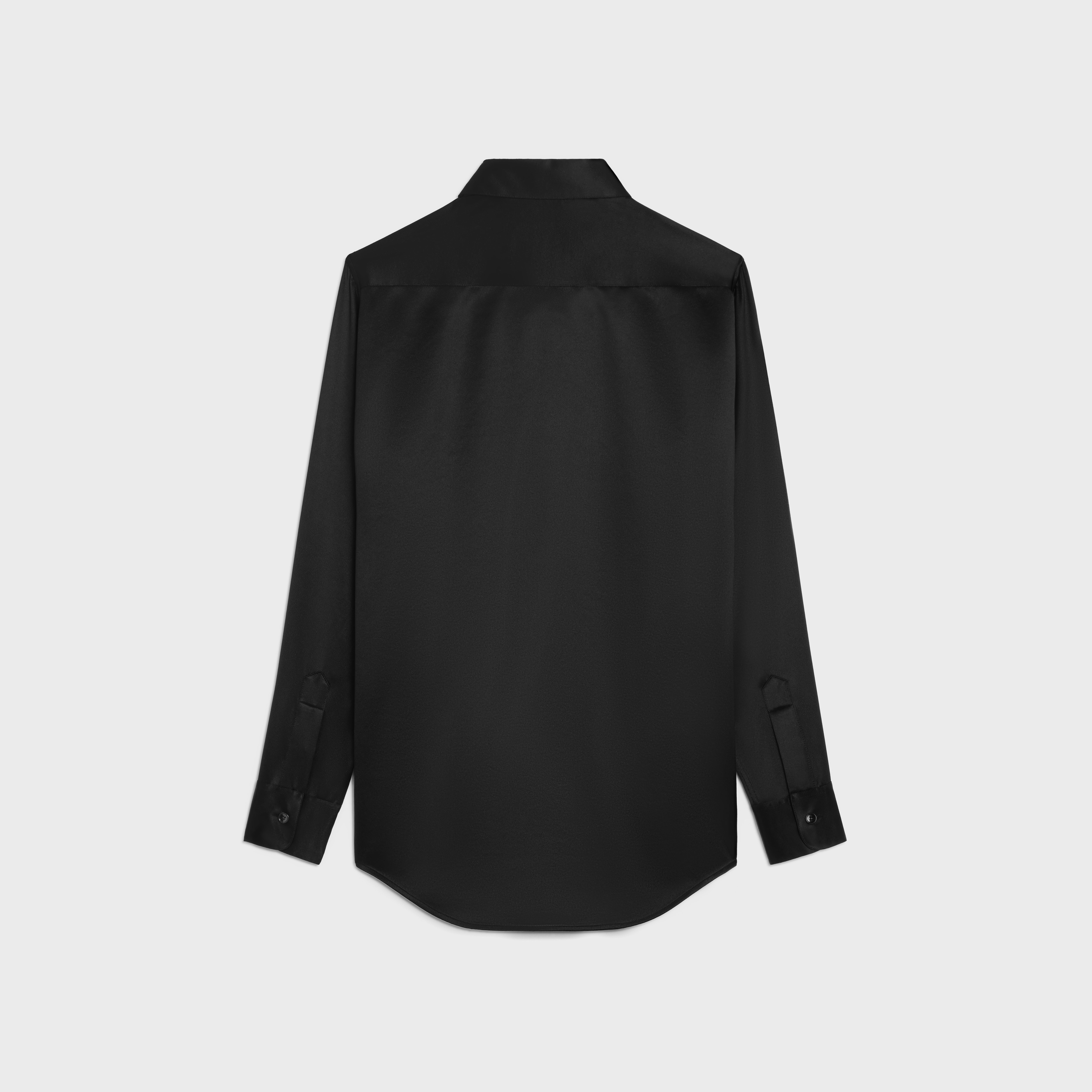 romy shirt in silk satin - 2
