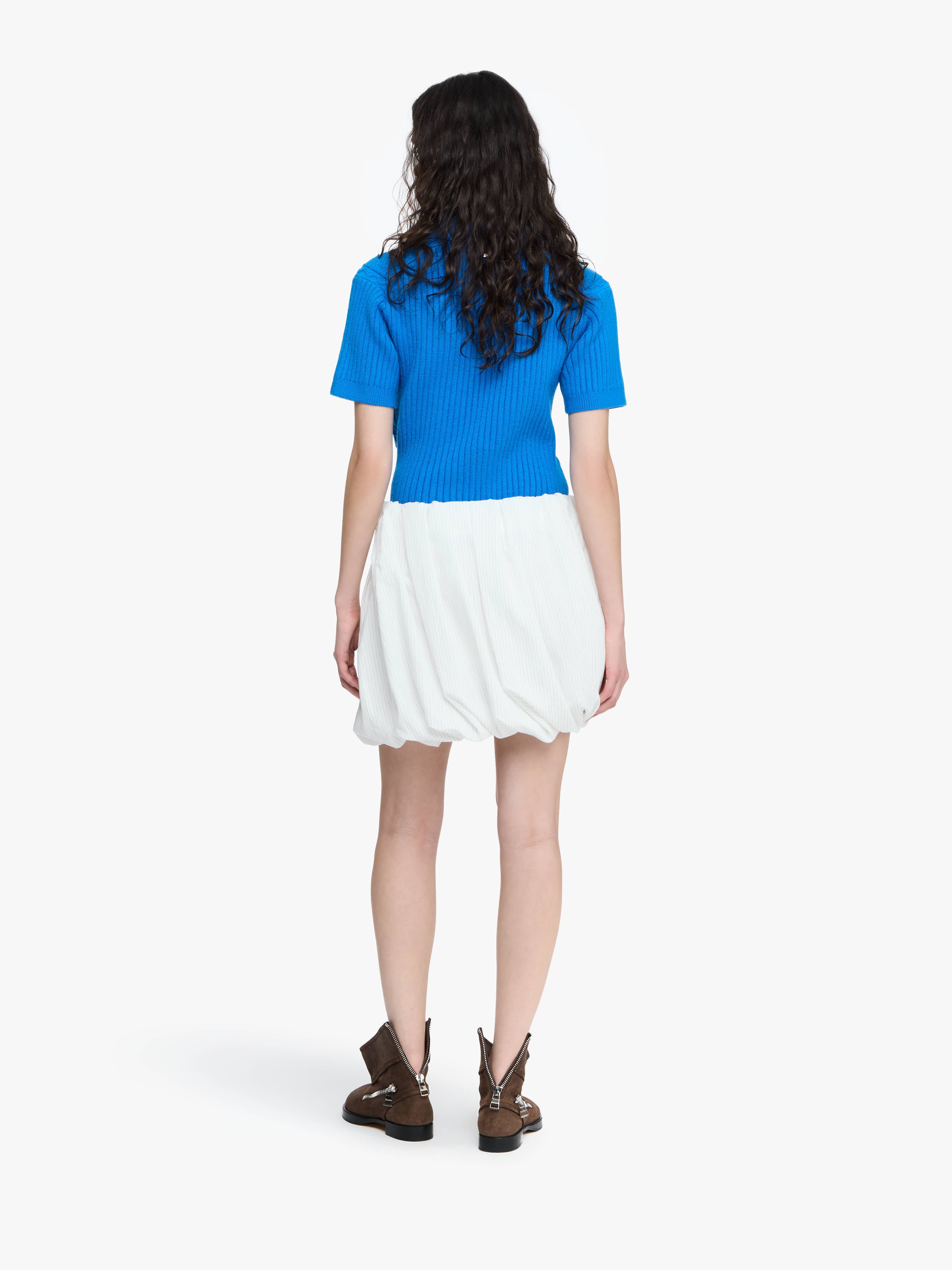 ROLLED HEM SKIRT - 3