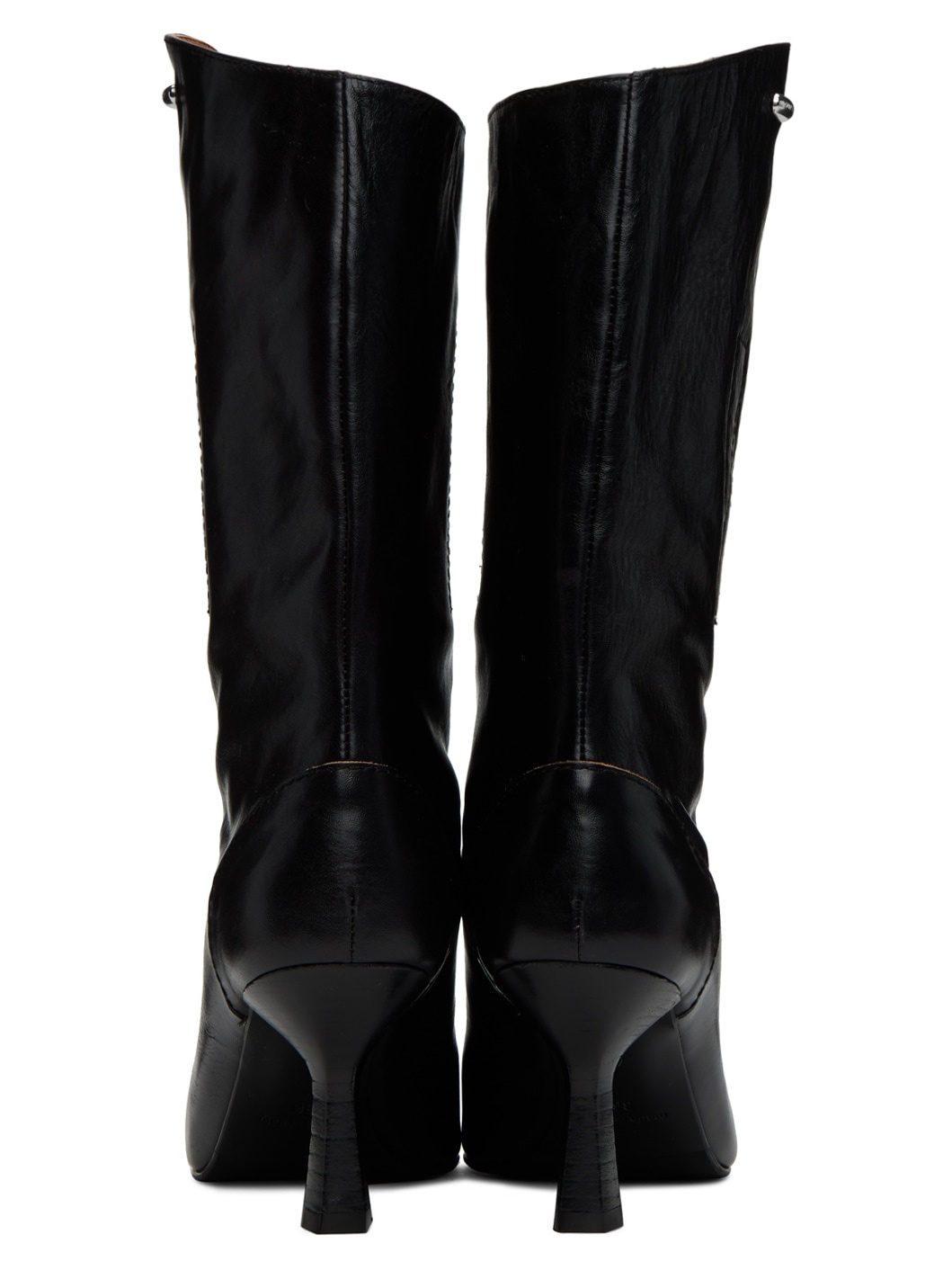 Black Envelope Boots - 2