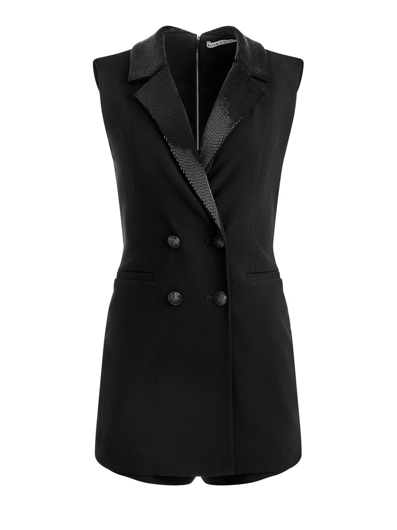 CARLENA TUXEDO ROMPER 1