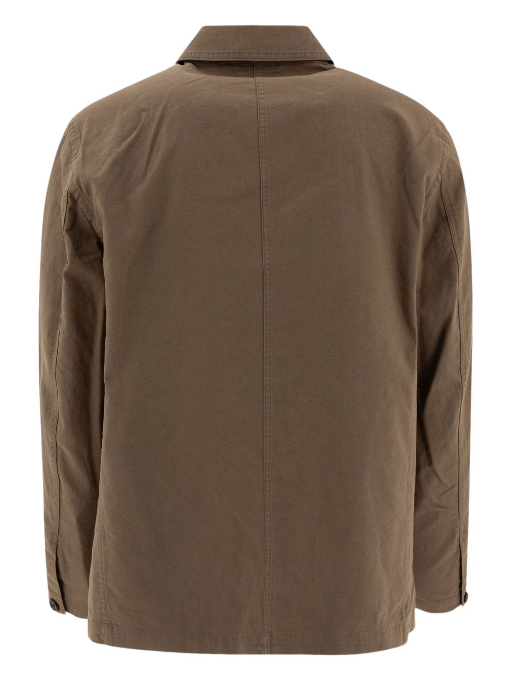 button-front patch-pocket jacket - 2