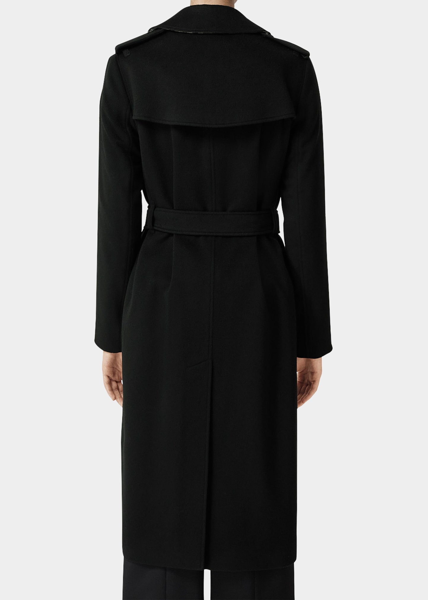 Kensington Cashmere Trench Coat - 4