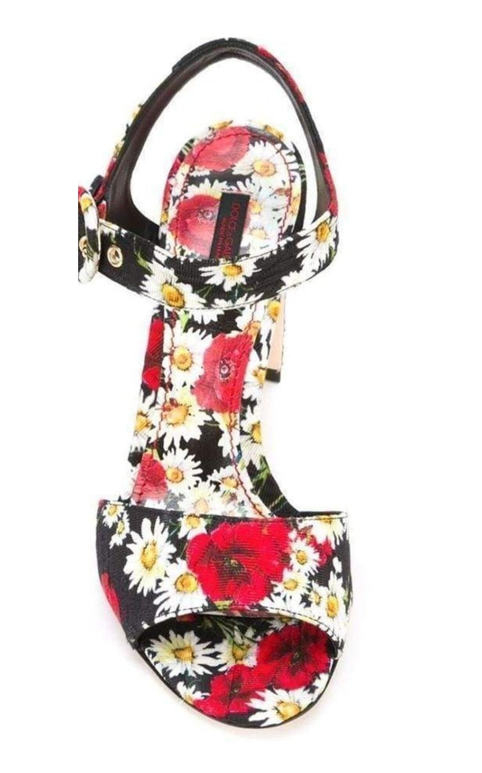 Daisy and Poppy Print Sandals - 4