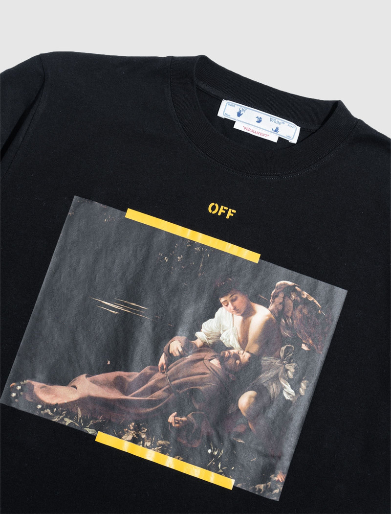 Off-White DIAGONAL ARROW CARAVAGGIO ST FRAN TEE outlook