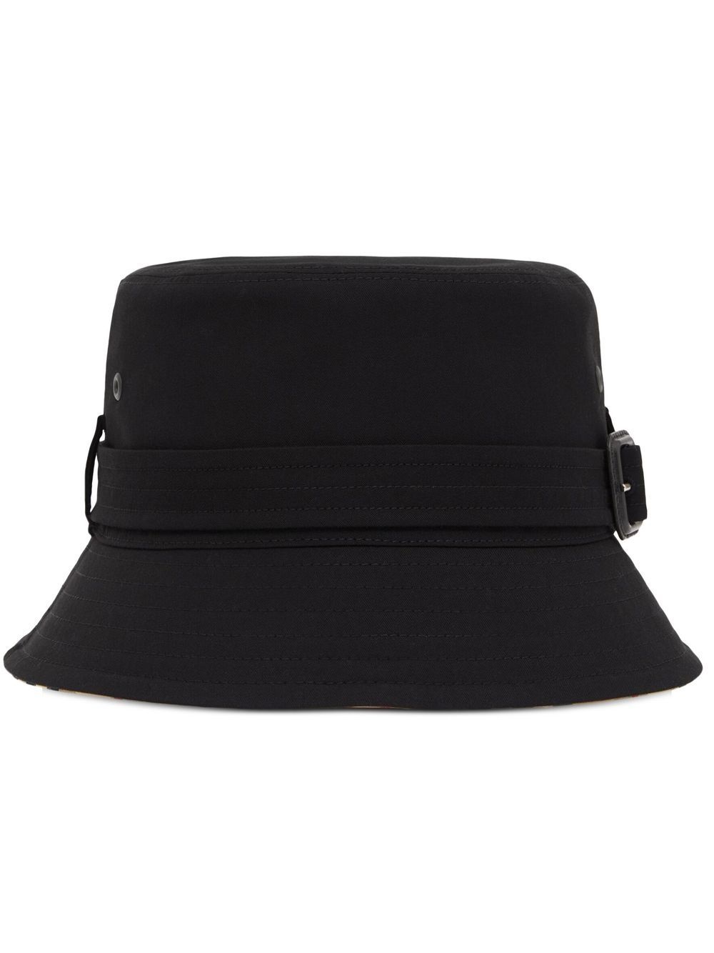 cotton belted bucket hat - 1