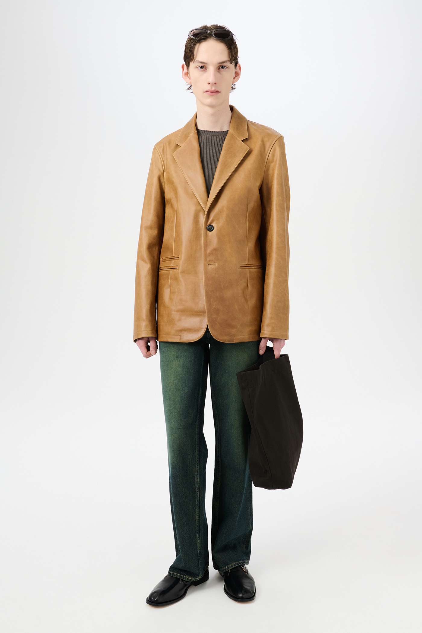 Opening Blazer Burnt Sugar Leather - 2