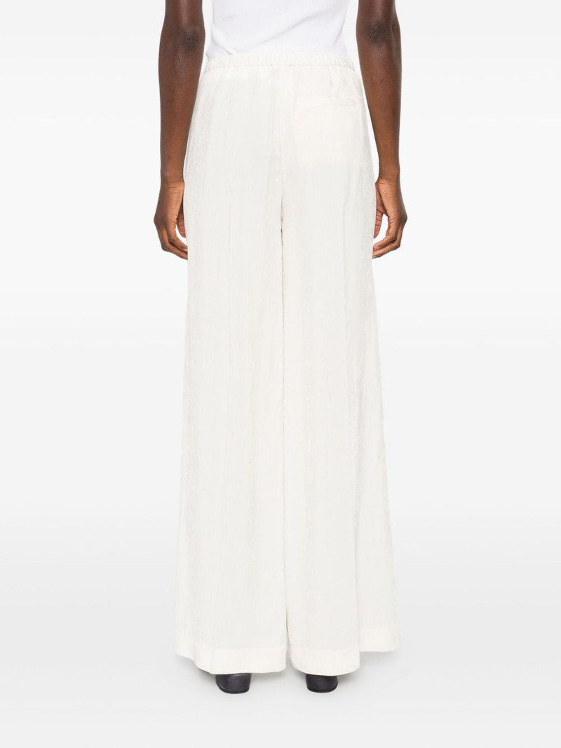 pleated wide-leg trousers 4