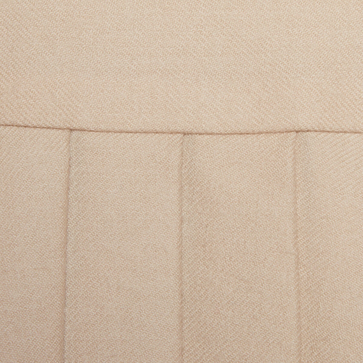 Pleated wool flannel skirt - 5