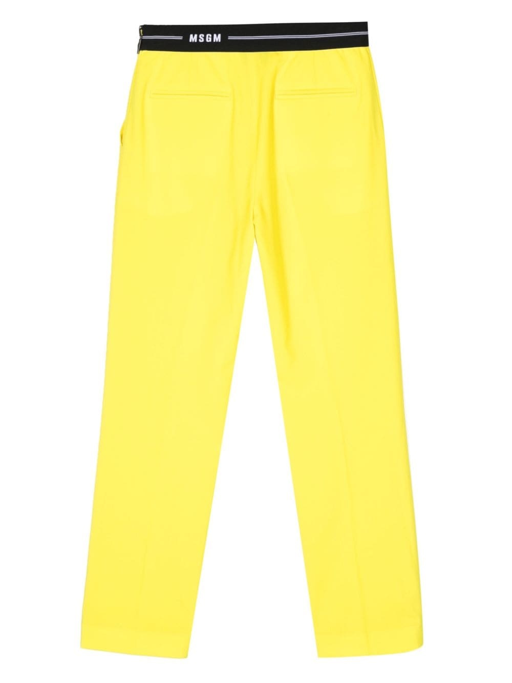 tapered virgin wool trousers - 2