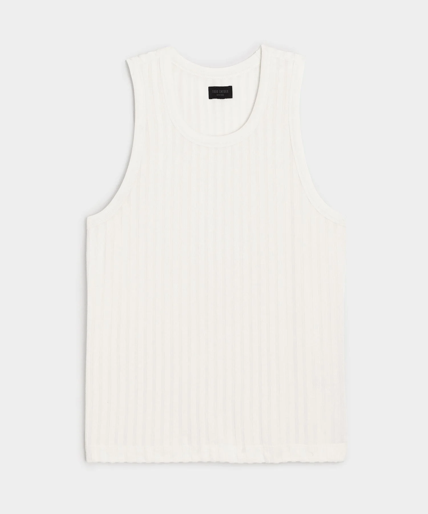 Ribbed Terry Tank - 1