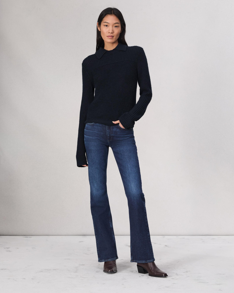 rag & bone Madix Polo Sweater outlook