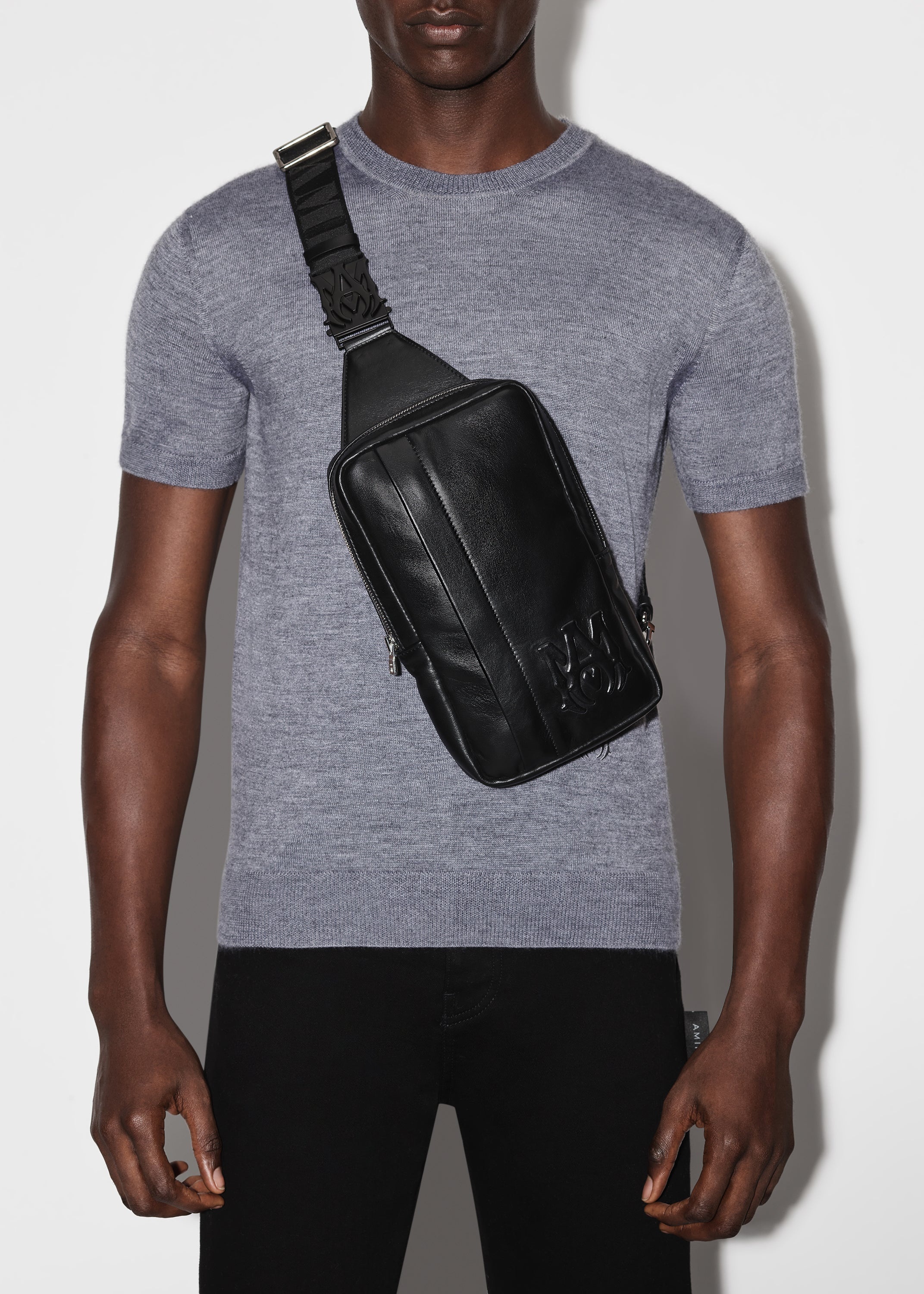 M.A. EMBOSSED SLING BAG - 5