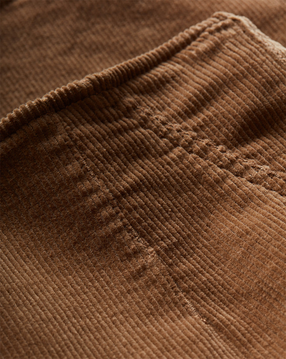 CARSON CORDUROY KICK-FLARE JEAN - 5