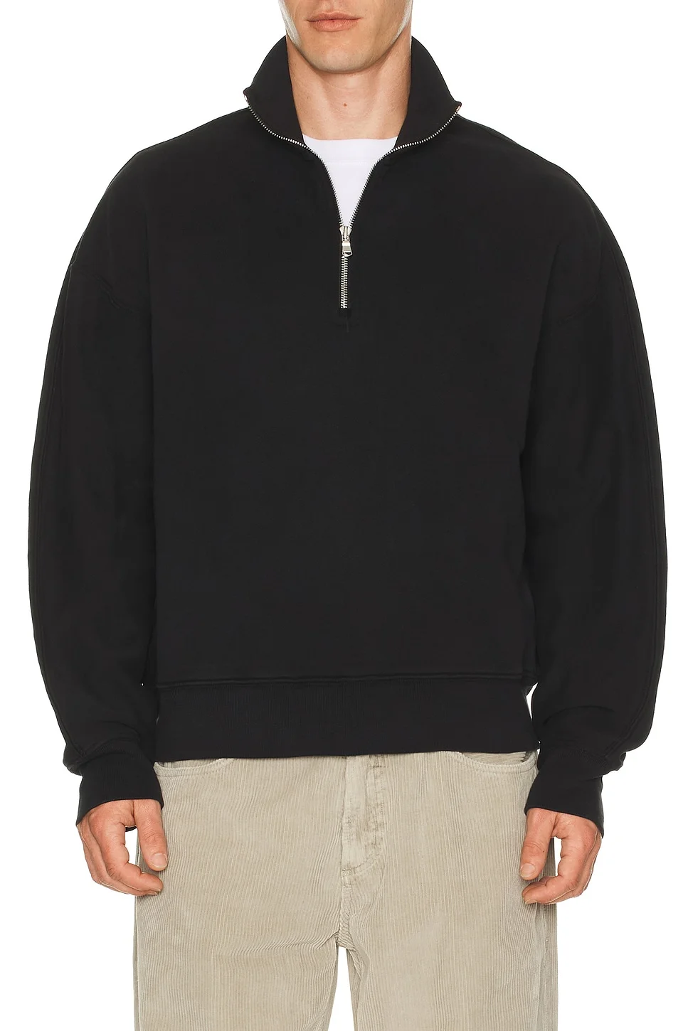 Idris Quarter Zip Sweater - 1