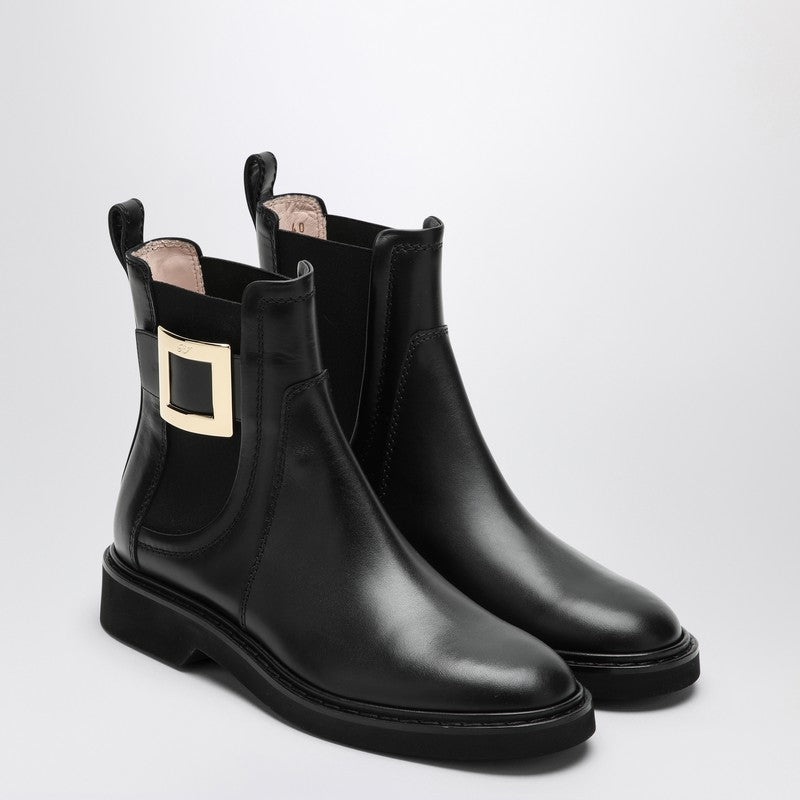 Roger Vivier Black Viv Rangers Low Boots Women - 2