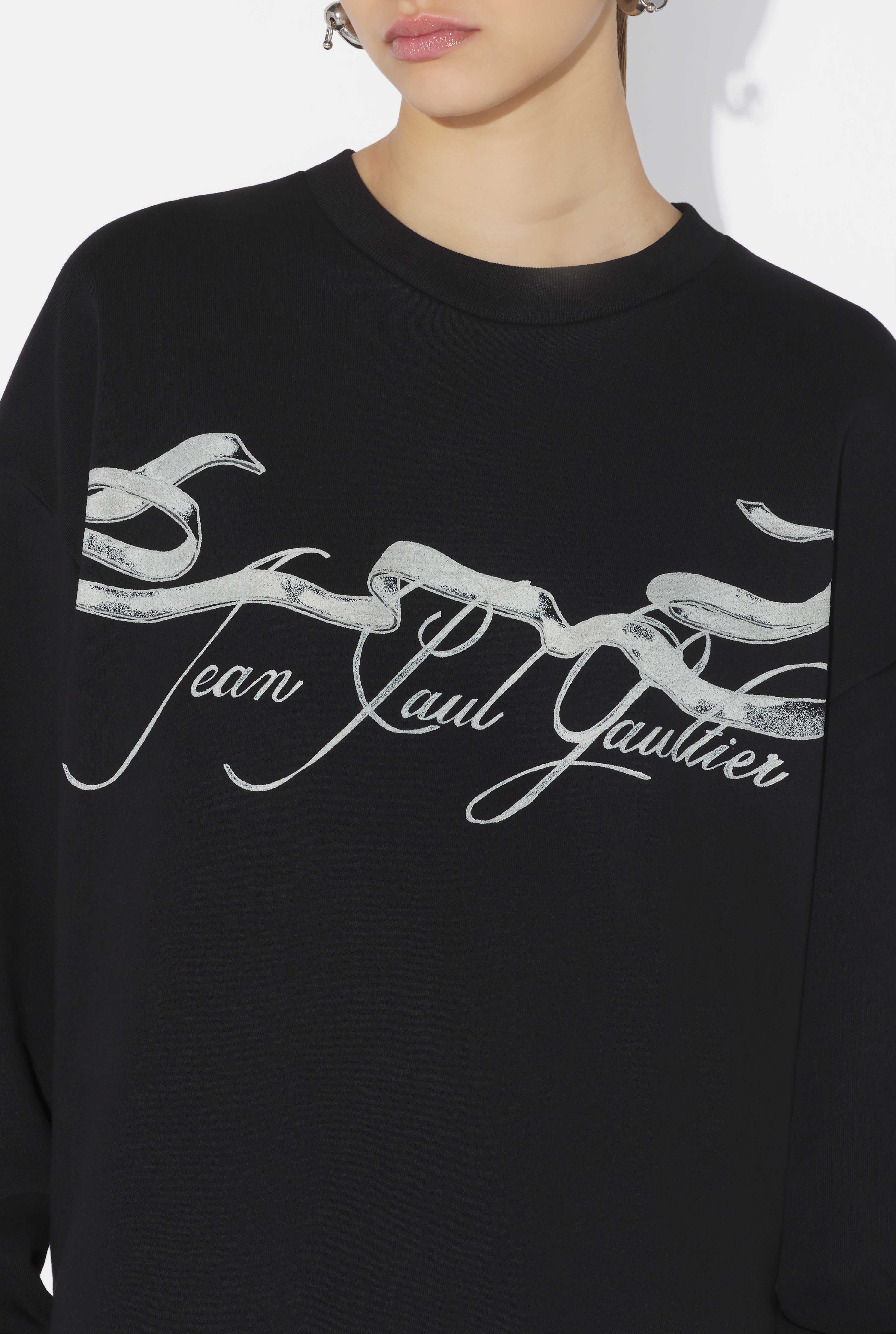 THE BLACK “TATTOO RUBAN” SWEATSHIRT - 4