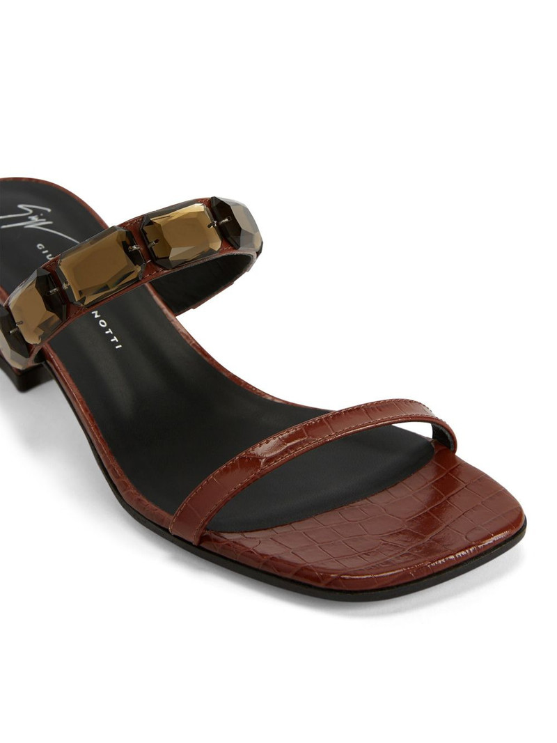 Flaminia 45mm square-toe sandals 4