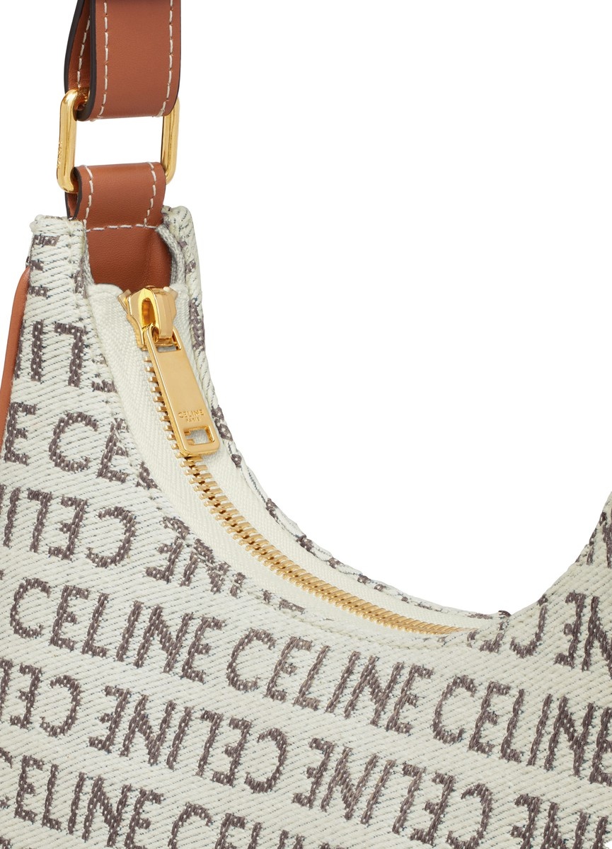 Ava bag in textile with Celine all-over - 5