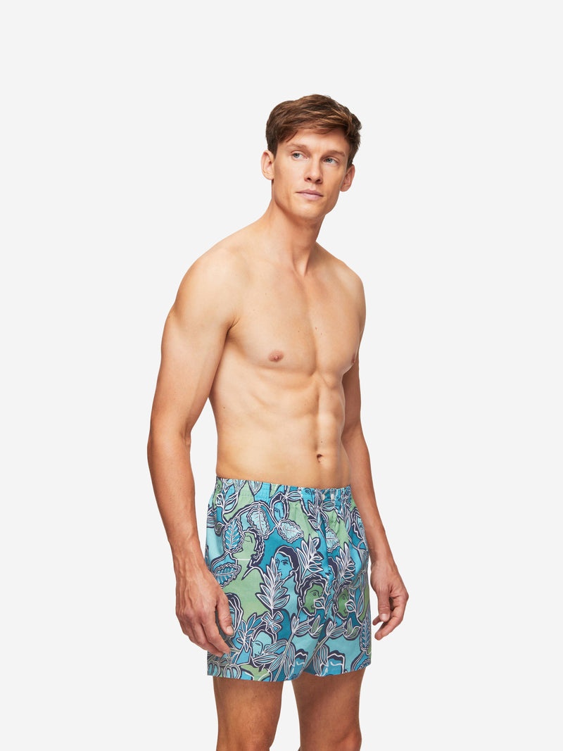 Men's Classic Fit Boxers Ledbury 57 Cotton Batiste Multi - 3