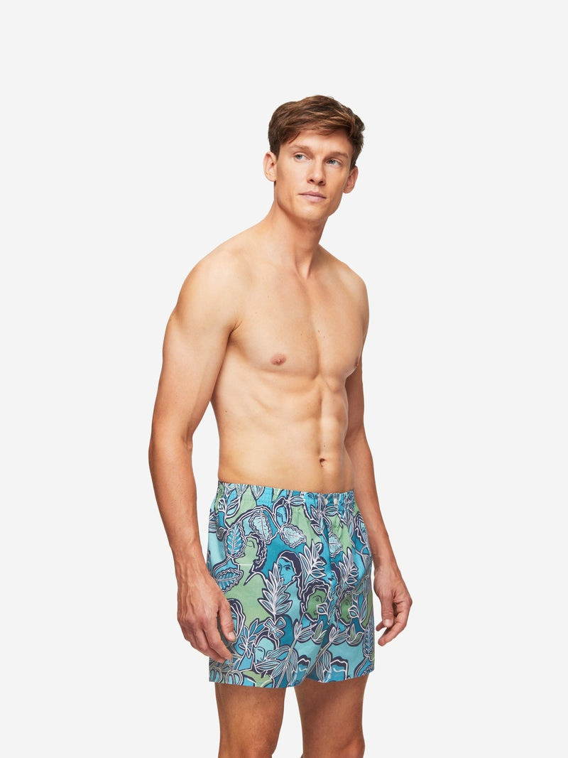 Men's Classic Fit Boxers Ledbury 57 Cotton Batiste Multi 3