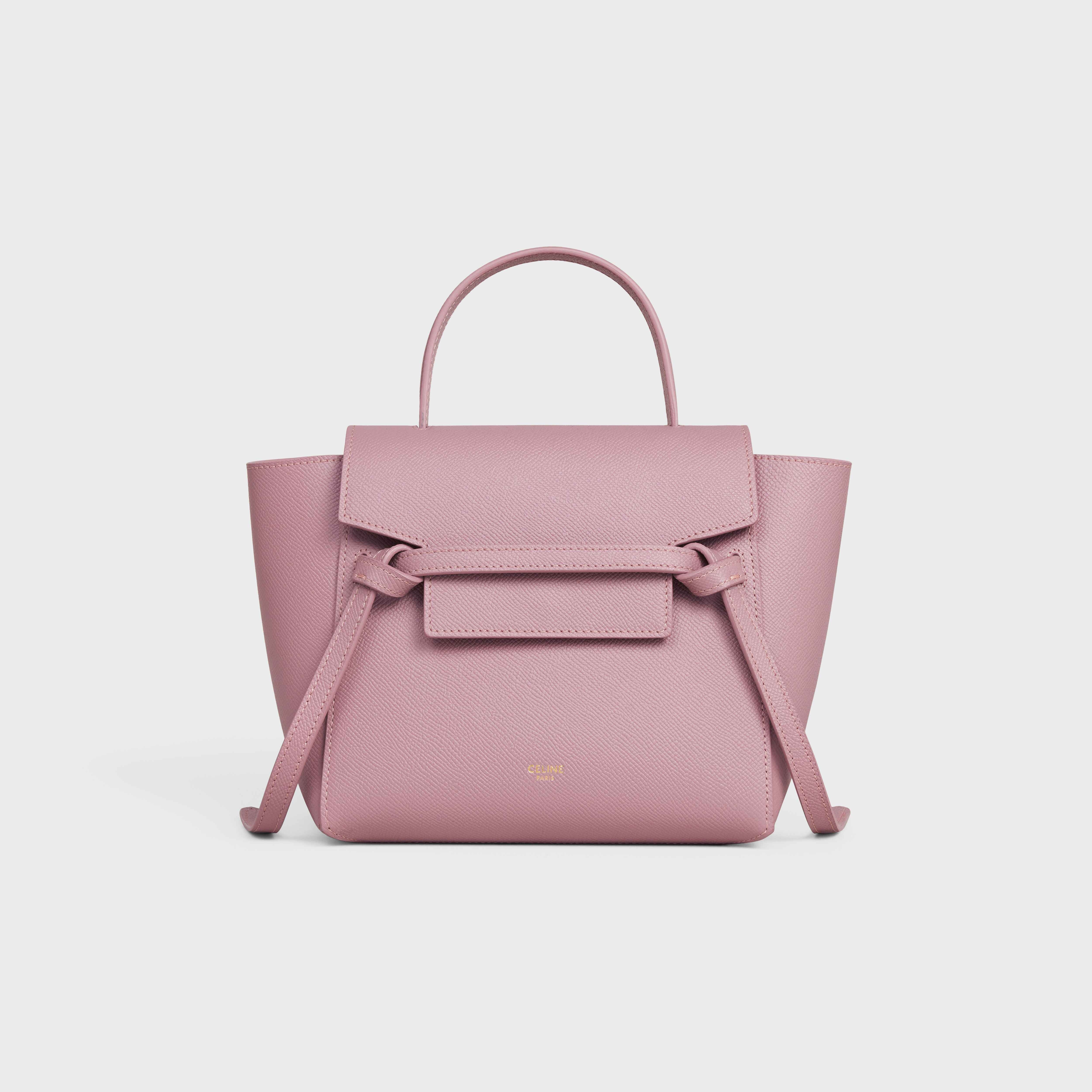 Nano Belt bag in grained calfskin - 1