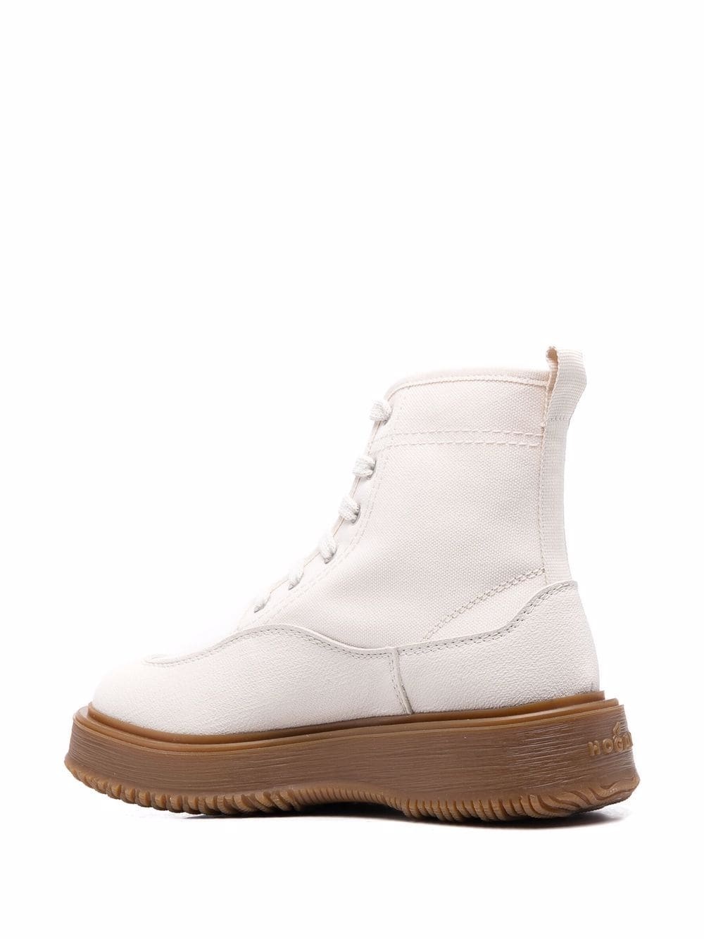 lace-up leather boots - 3