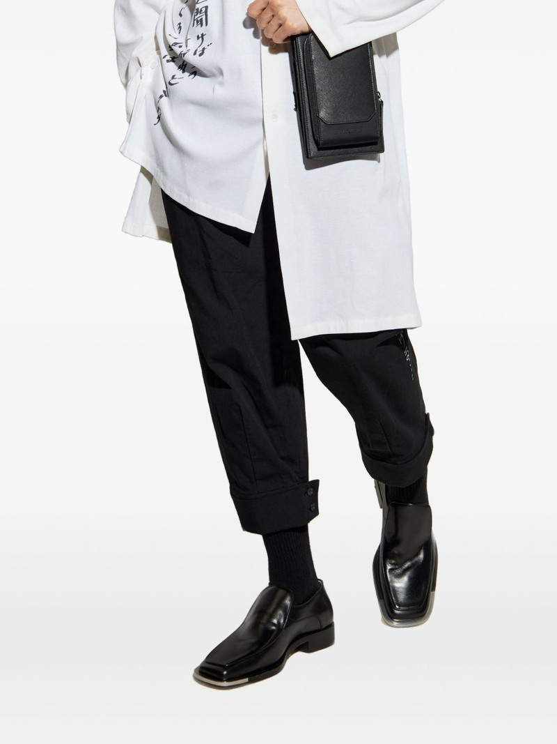 Yohji Yamamoto printed shirt outlook