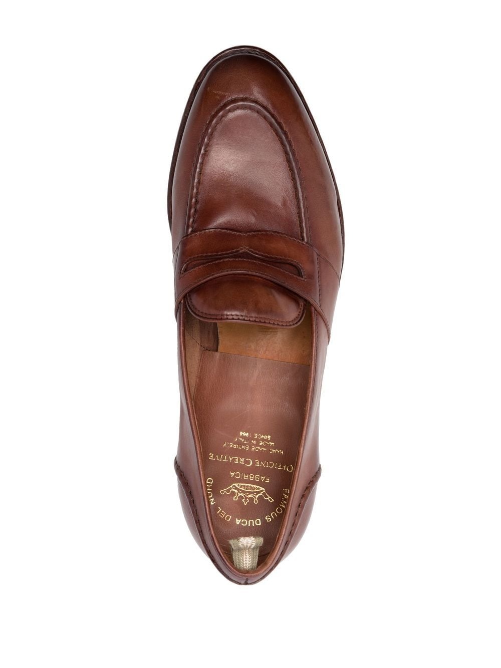 Temple leather Penny loafers - 4