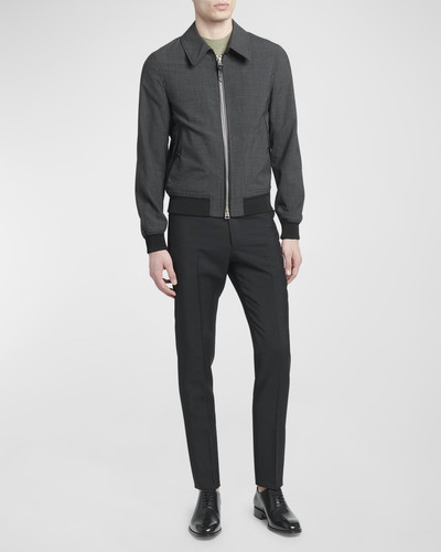 TOM FORD Men's Wool Stretch Blouson Jacket outlook