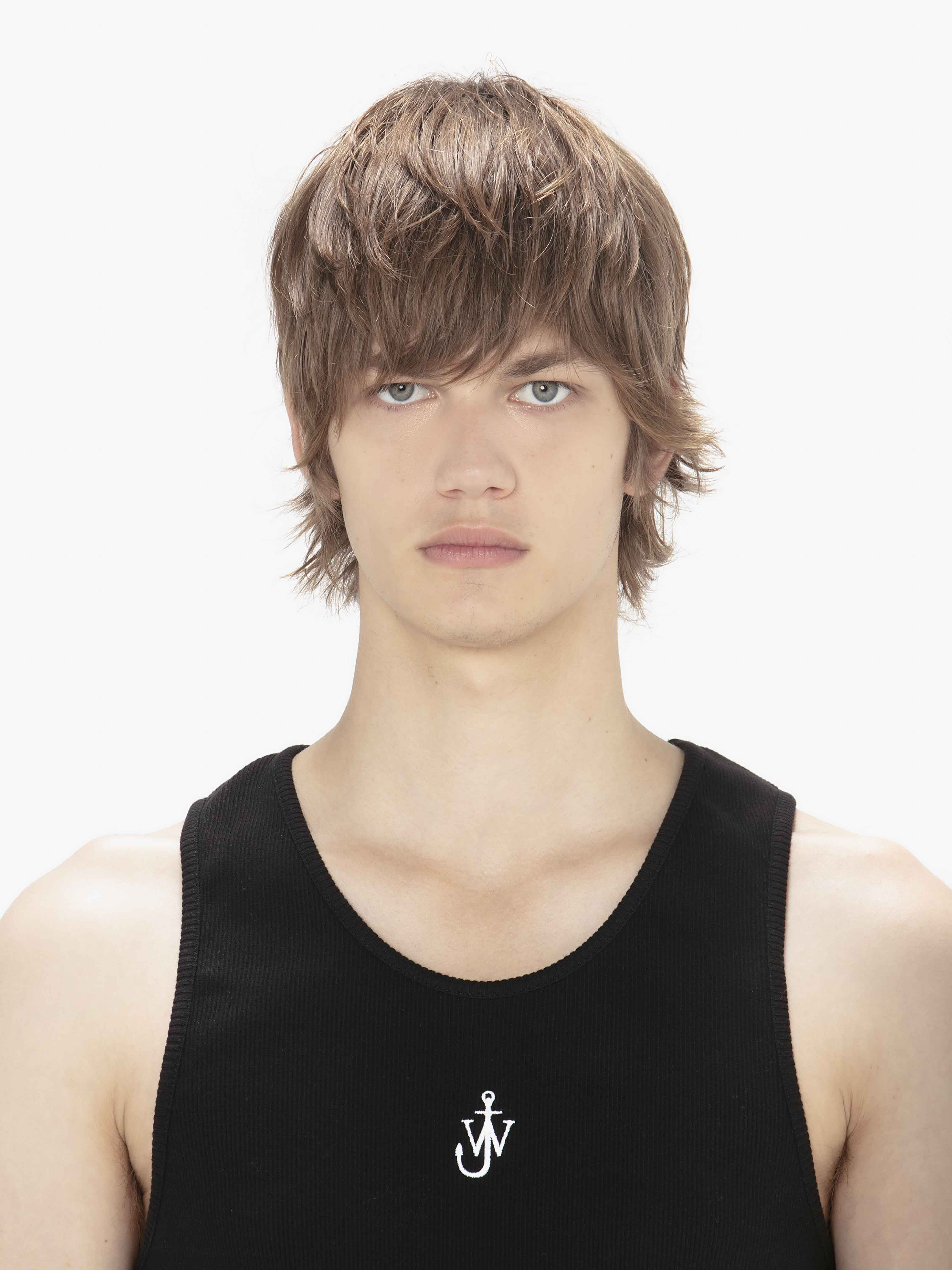 TANK TOP WITH ANCHOR LOGO EMBROIDERY - 5