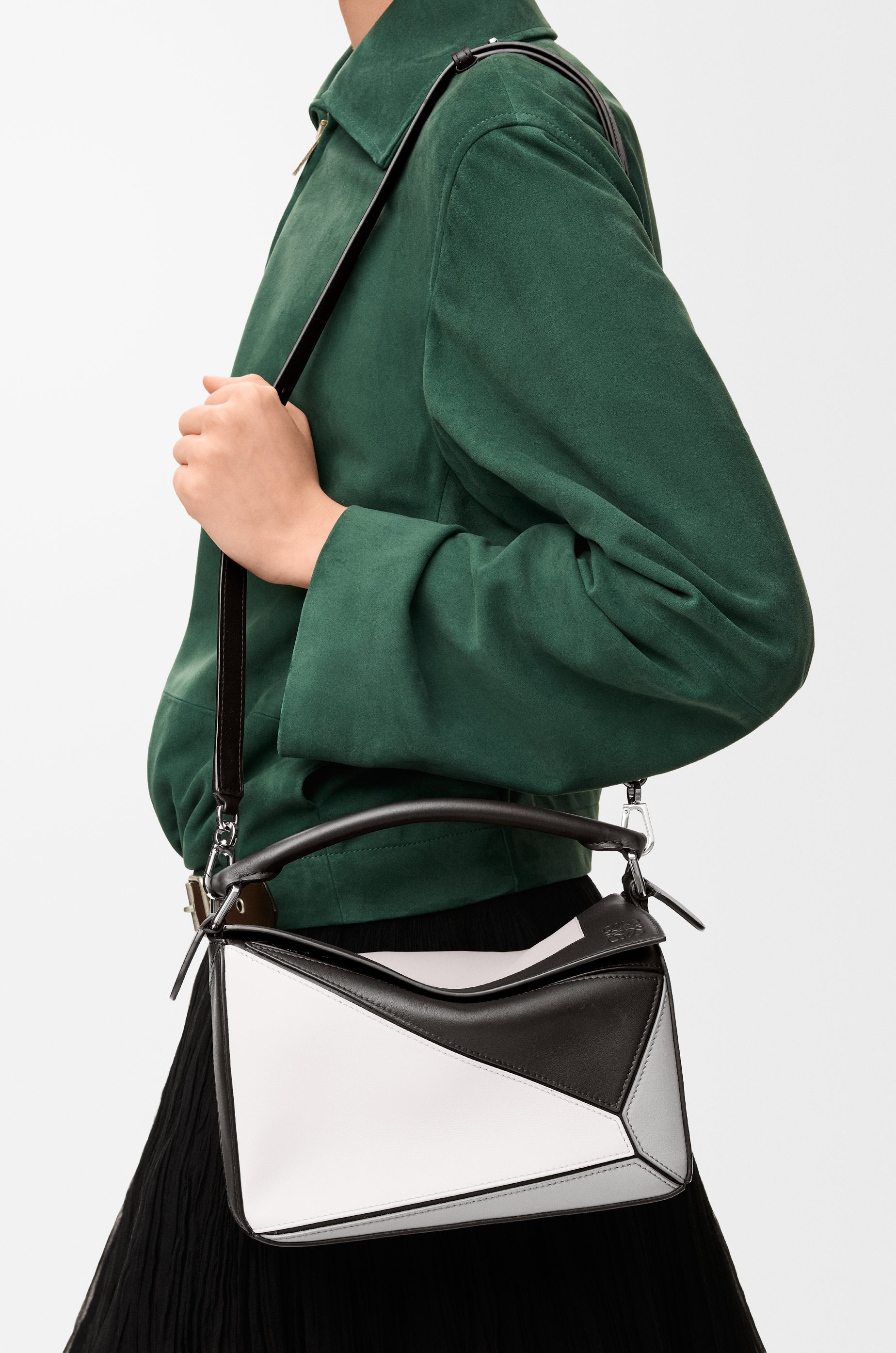 Small Puzzle bag in nappa calfskin - 3