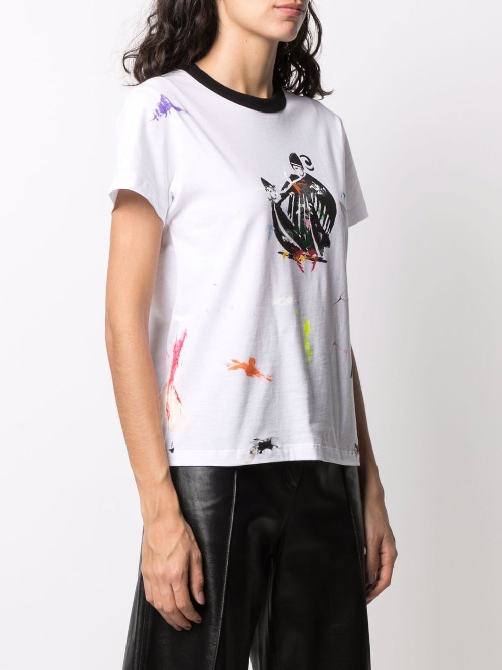 graphic print T-shirt - 3