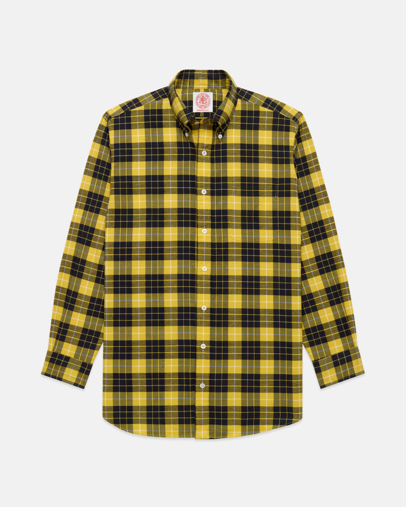 J. PRESS MADE-IN-USA MACLEOD DRESS VARIANT TARTAN FLANNEL SPORT SHIRT - CLASSIC FIT outlook