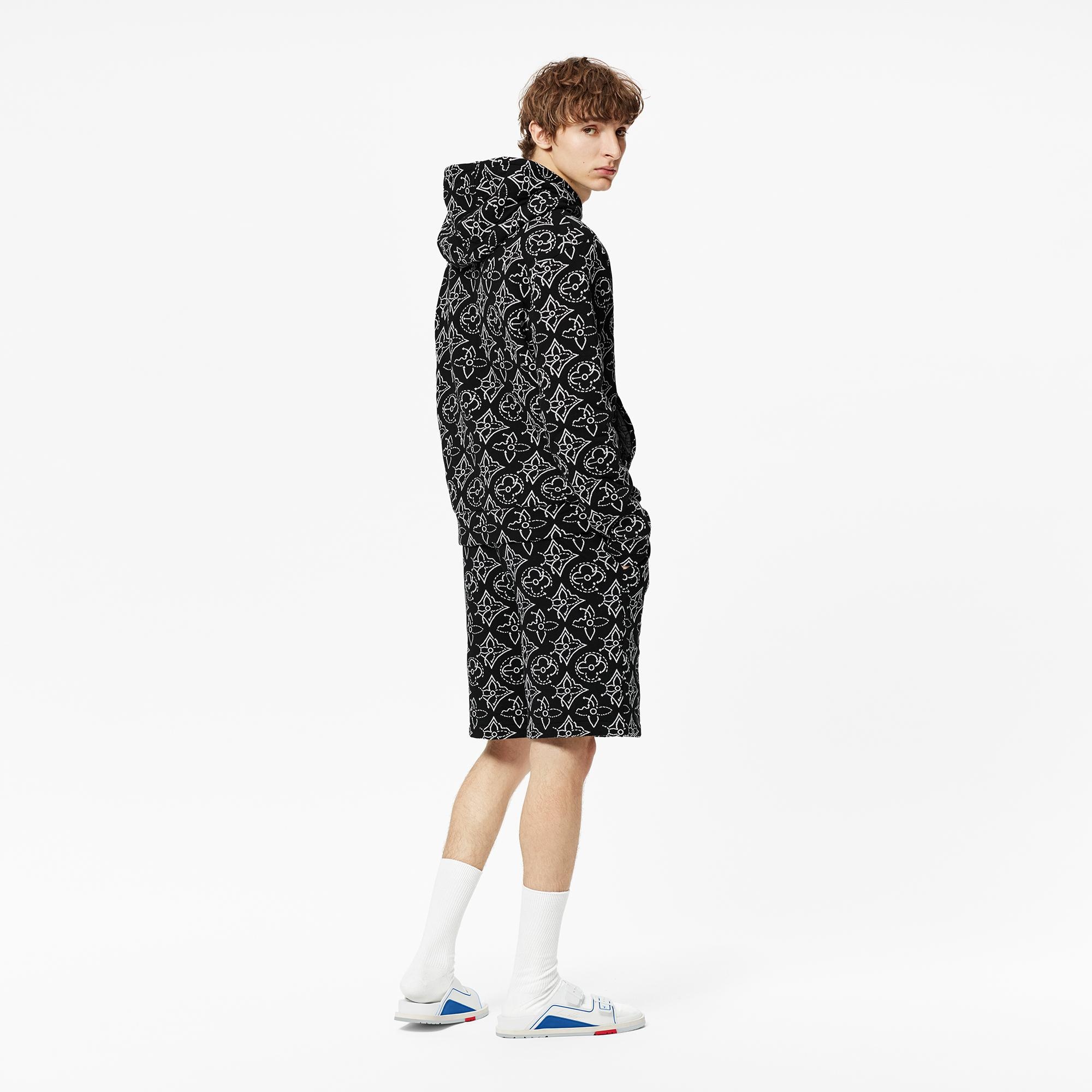 LVxNBA Strategic Flowers Quilted Hoodie - 5