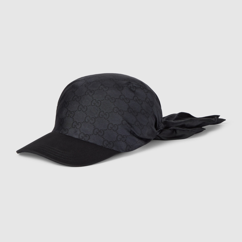 GG silk twill baseball cap 1