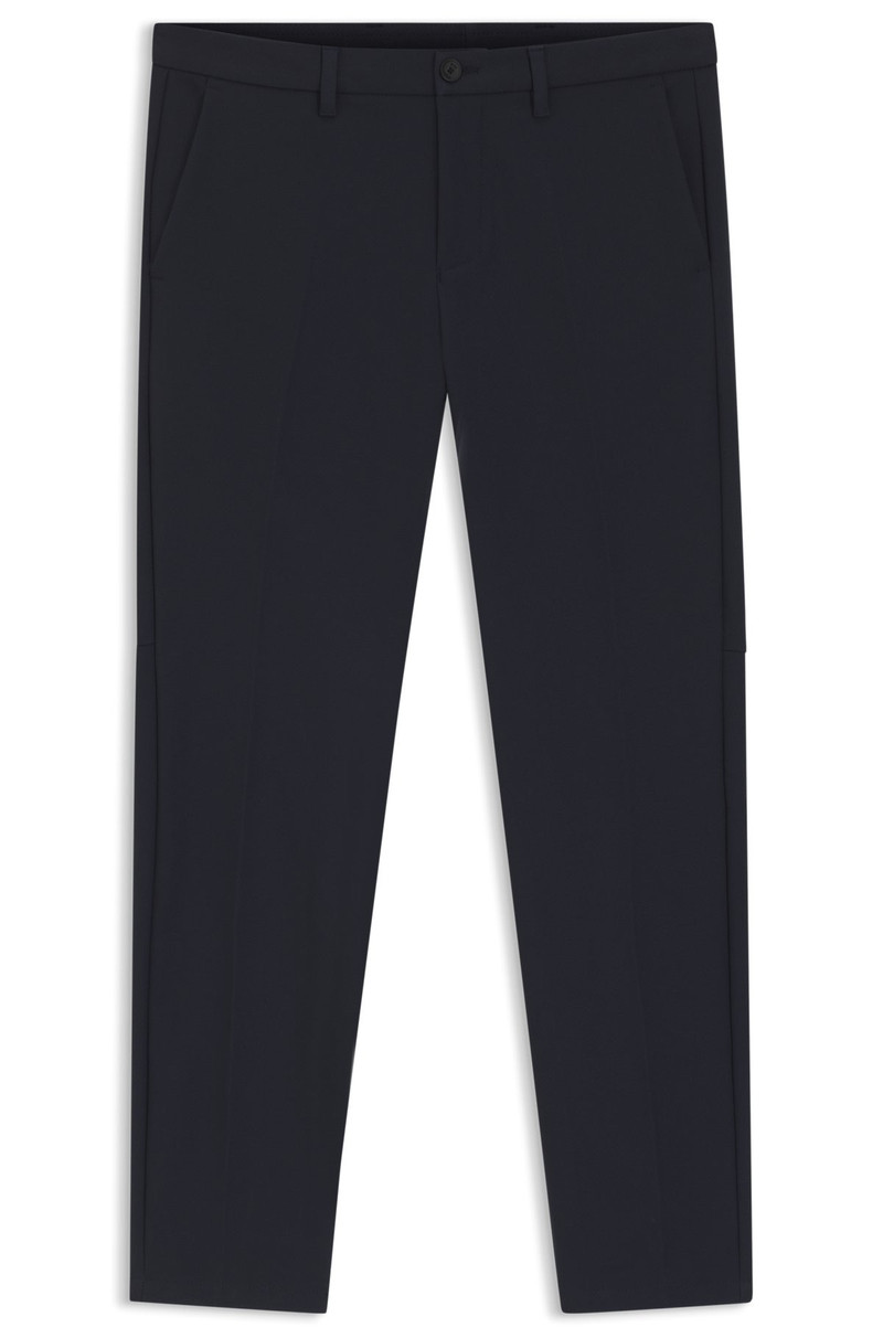 SLIM-FIT PANTS IN WATER-REPELLENT EASY-IRON FABRIC 1