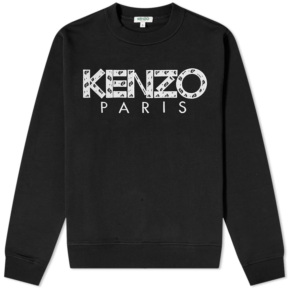 Kenzo Embroidered Paris Logo Sweat - 1