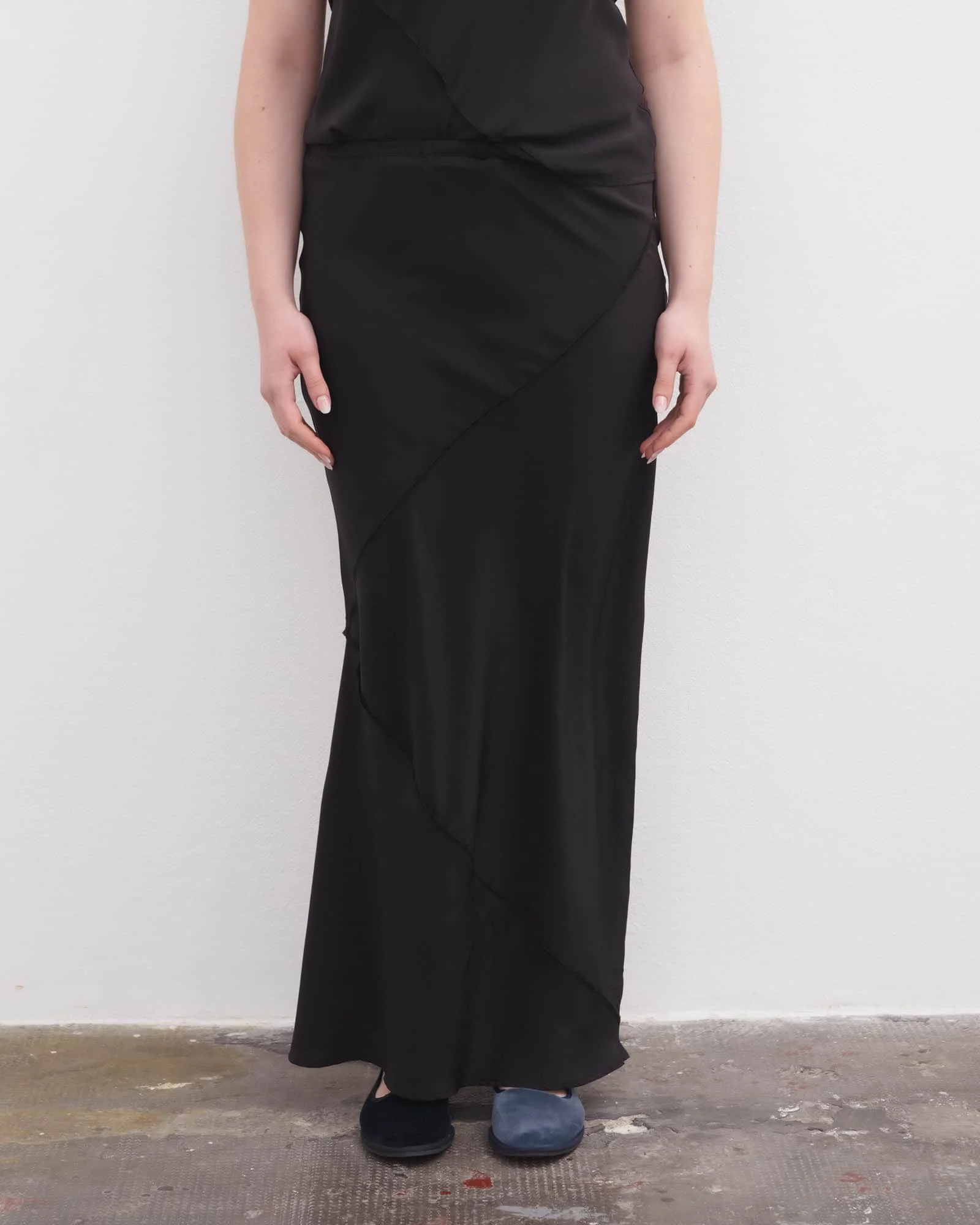Lava Skirt - Silk Crepe - 1