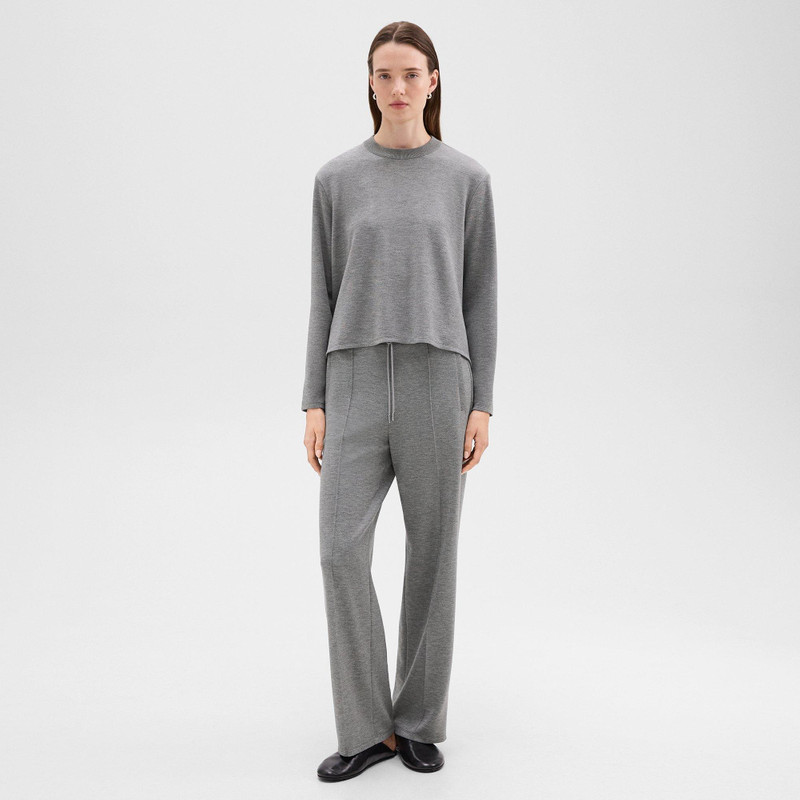 Theory A-Line Sweatshirt in Double-Knit Jersey outlook