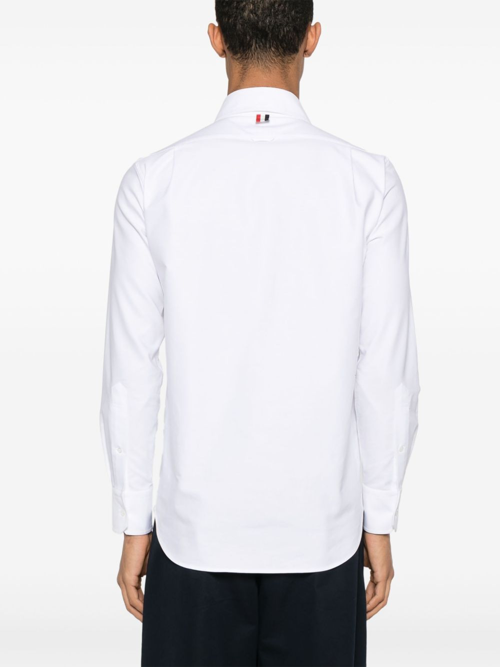 chain blanket-stitch shirt - 4