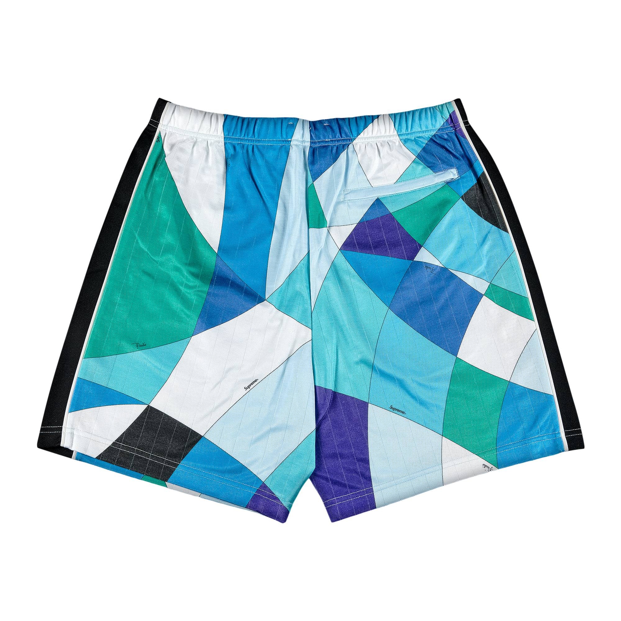 Supreme x Emilio Pucci Soccer Short 'Blue' - 2