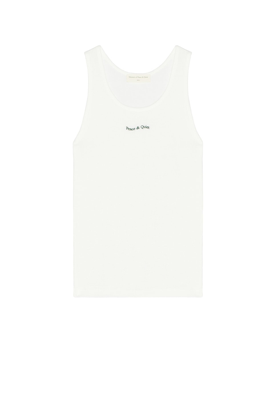 Wordmark Ribbed Tank Top - 1