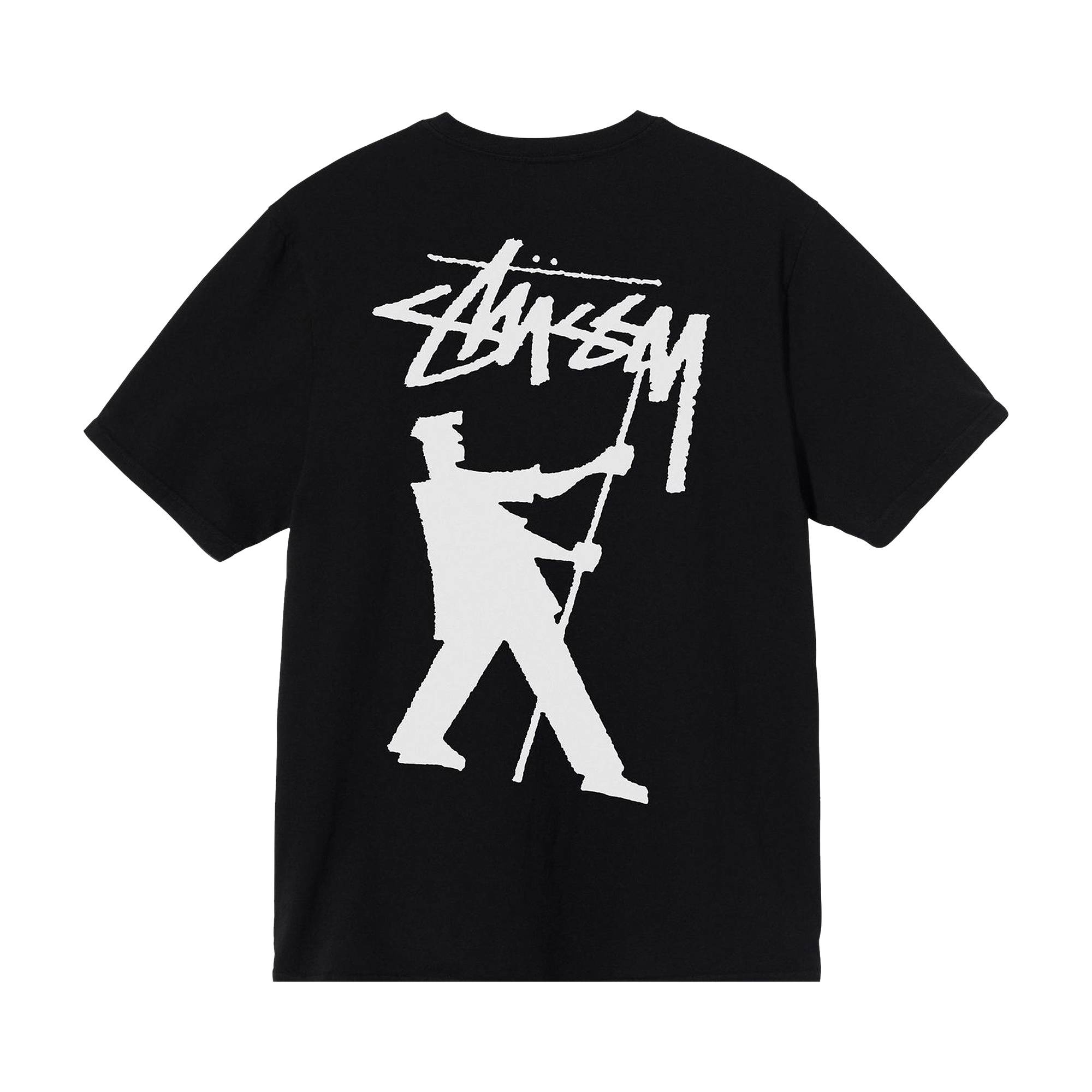 Stussy Painter Pigment Dyed Tee 'Black' - 2