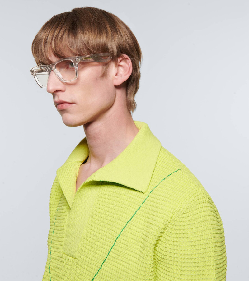 Bottega Veneta Square glasses outlook