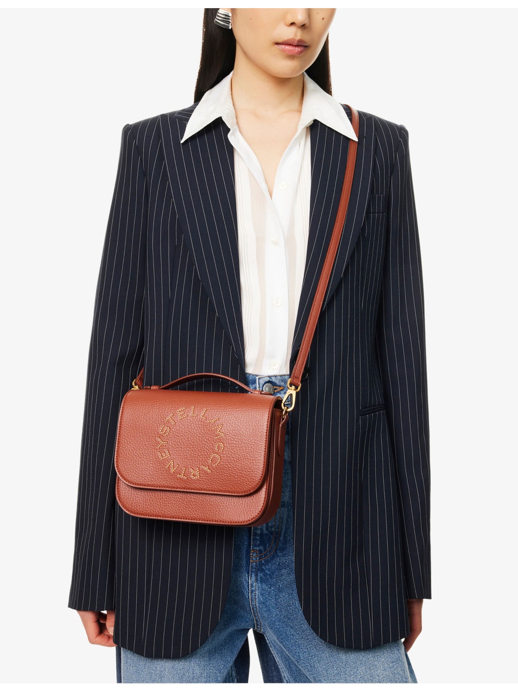 Logo Flap Faux-Leather Shoulder Bag - 2