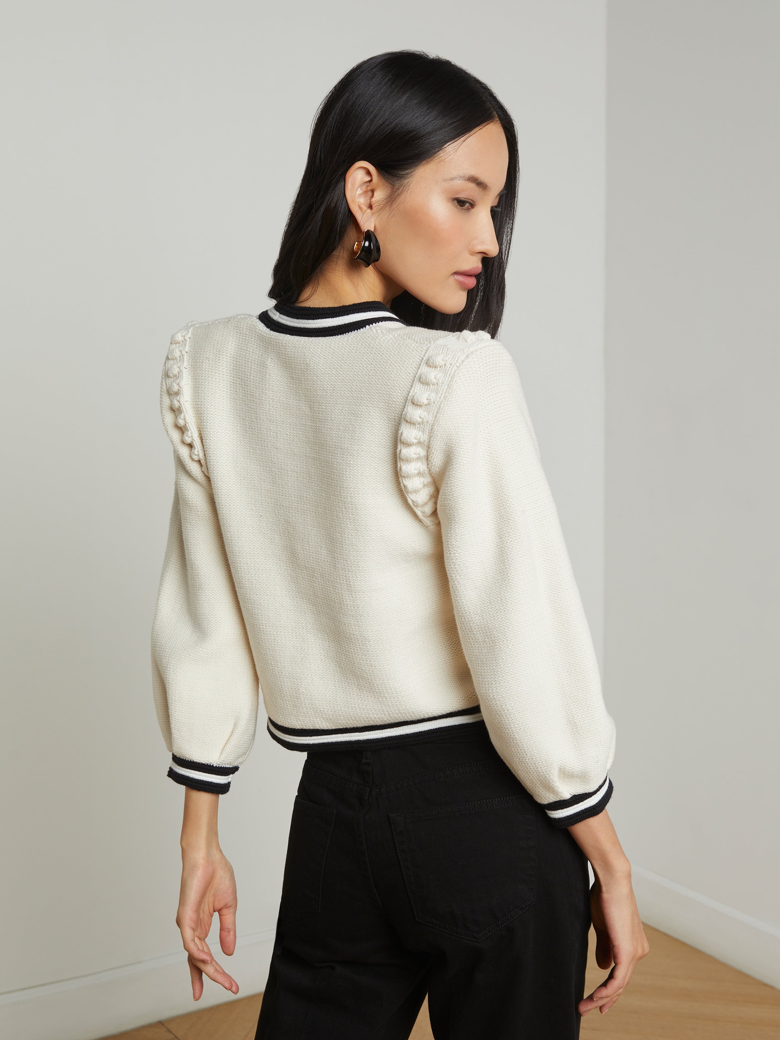 Kaito Cropped Cardigan - 5